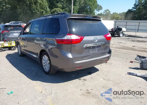 2015 Toyota Sienna Limited Premium 7 Passenger from USA, damaged, VIN 5TDYK3DC8FS688290
